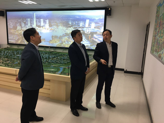 市工商联领导调研郑州国际文化创意产业园区(图1)