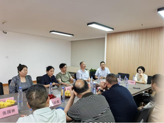 【企业互访】郑州市安阳商会走访方兴集团郑州业务处(图3)