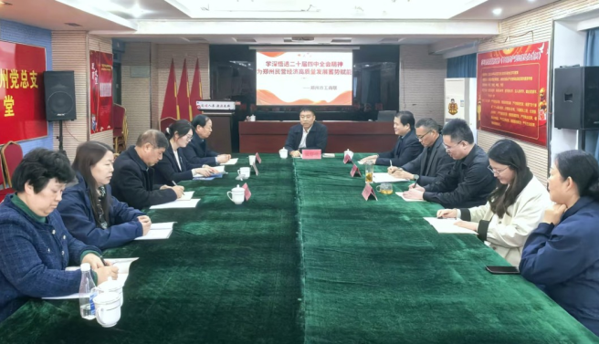 市工商联开展党的二十届四中全会精神宣讲活动暨理想信念教育调研