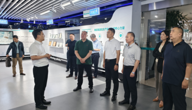 合肥市工商联来郑考察交流