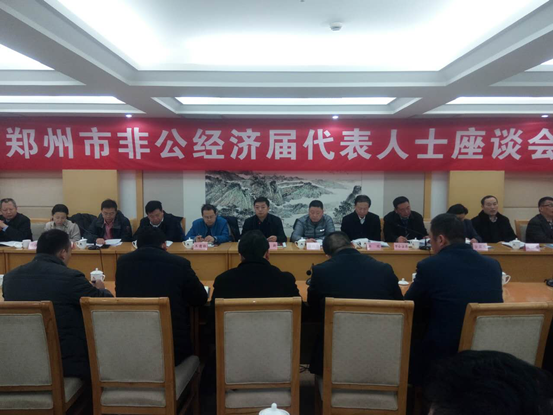 郑州市工商联组织召开非公经济界代表人士座谈会(图2)