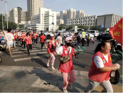 盐城商会“迎民族盛会 庆七十华诞”微马公益行活动(图4)