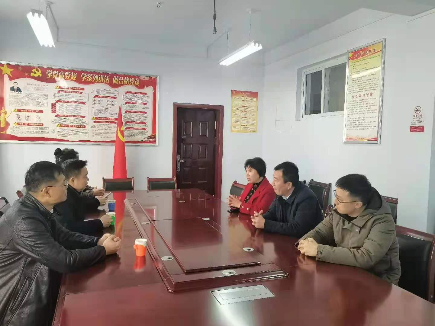 上街区工商联一行莅临荥阳市工商联交流学习(图1)