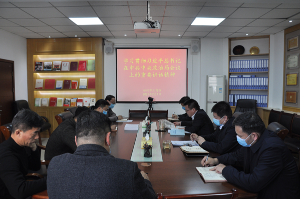 郑州市工商联专题学习习近平在中央政治局会议上的重要讲话精神(图1)